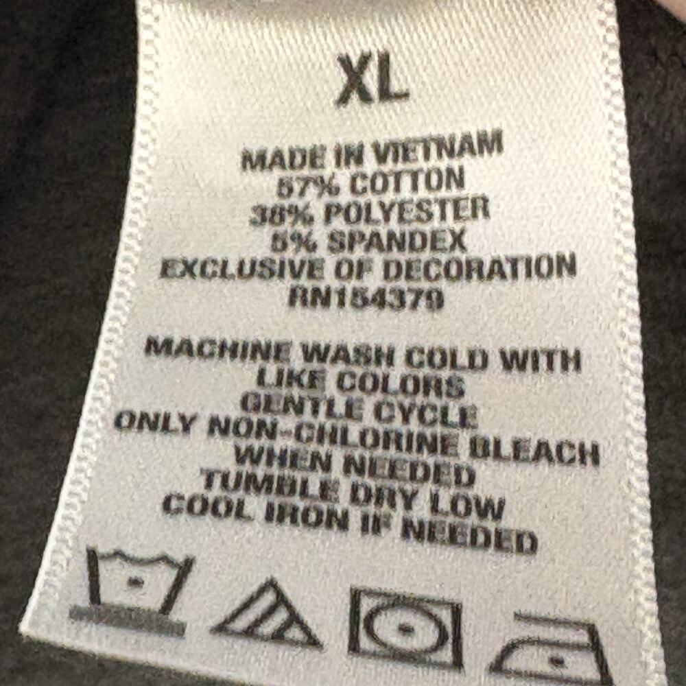 Aeropostale Polo Shirt Women Size XL A87 logo 5-Button Pique School Uniform Gray - Picture 6 of 8